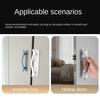 Self-adhesive Door Punch-free Pulls No Punching Cabinet Handle  Move Sliding Door