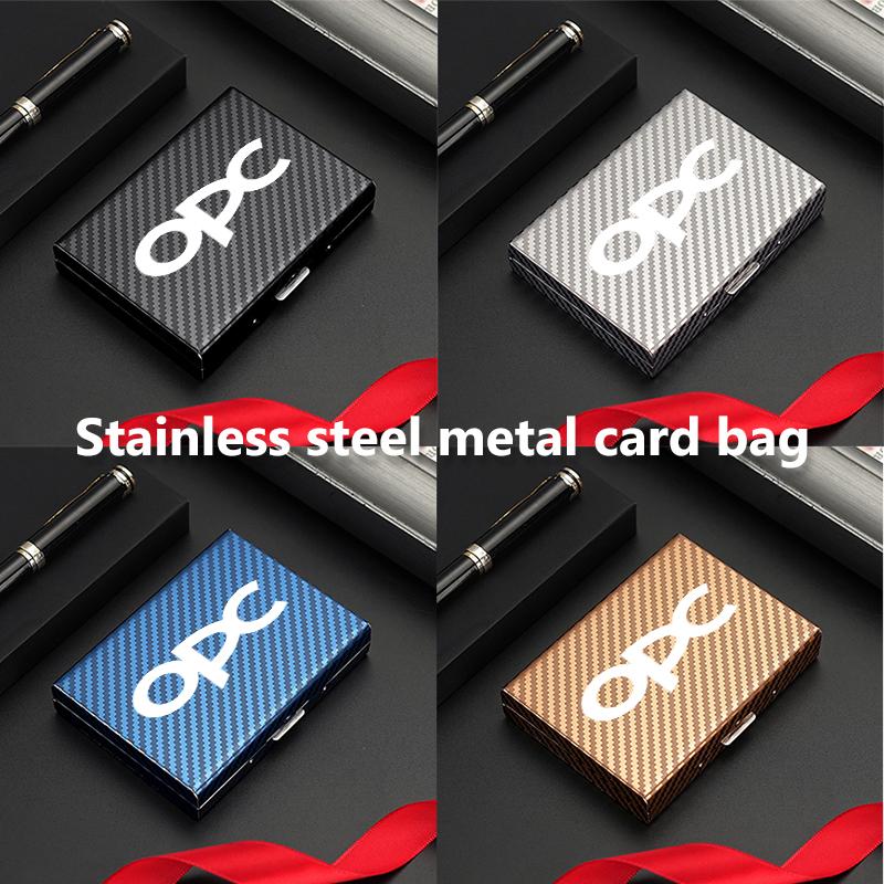 For Opel Multi-functional Car Styling Credit Card Clip Protector Cover Cards Case Storage Bag Corsa Mokka Astra Cascada Adam