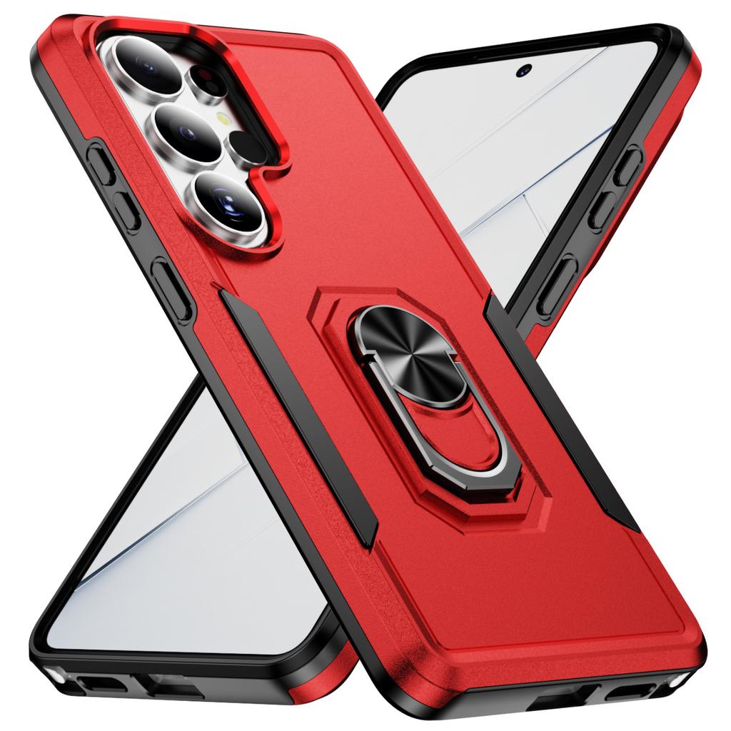 case for Samsung S26 S25 S24 S23 S22 S21 plus ultra ring holder protective case full coverage plain Shock Proof Anti-Scratch