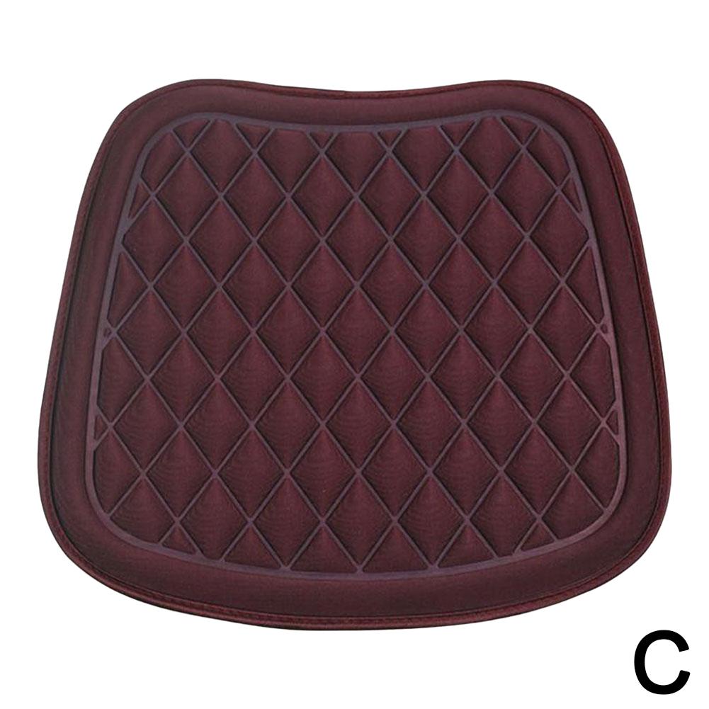 Autokissen Fahrer Rutschfestes Gummi Fahrzeuge Zuhause Autositzbezug Stuhlpolster Büro U0r9