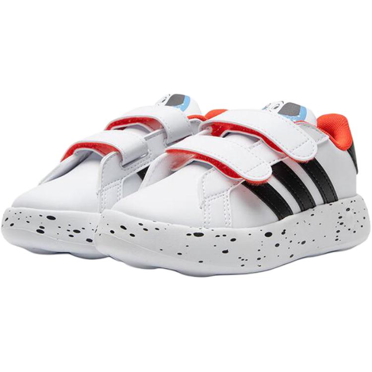 Adidas Grand Court 2.0 101 Sportswear Cloud White Core Black Bold Orange TD ID8013