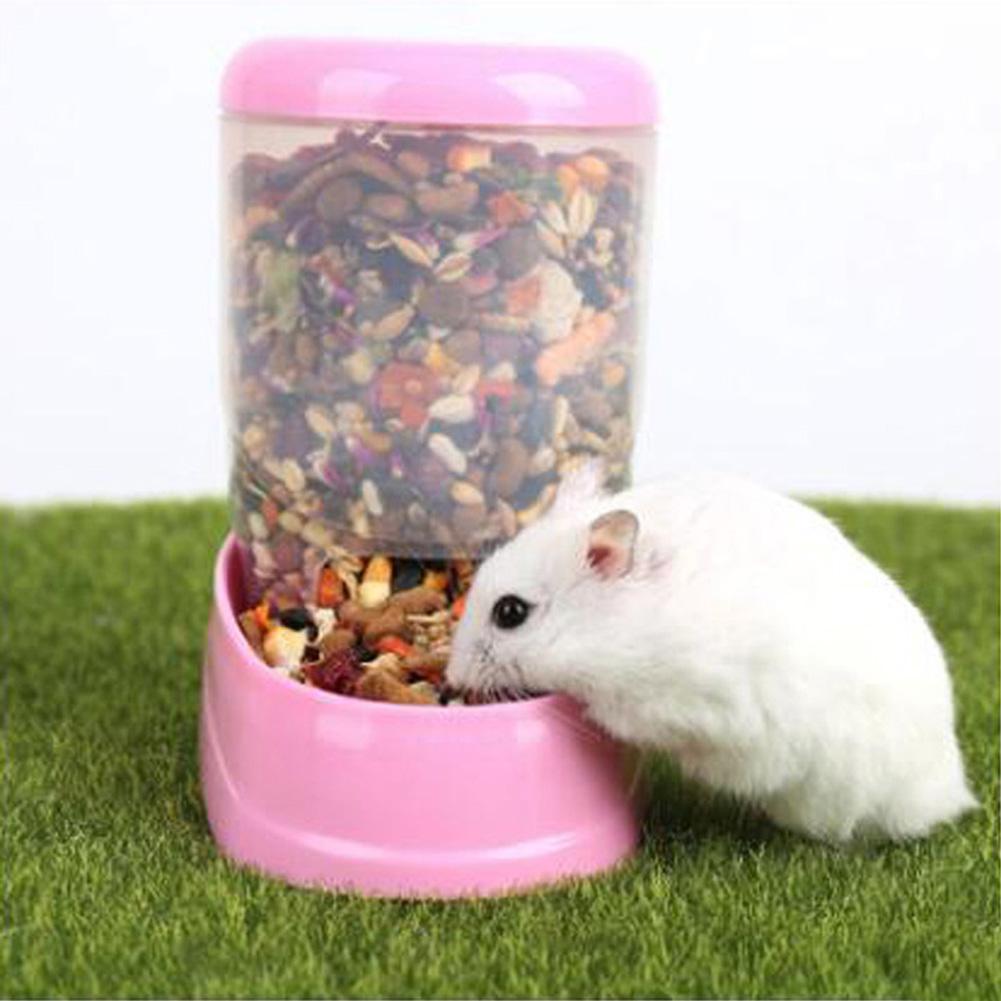 Automatic Food Dispenser for Pet Hamster Syrian Hamster Feeding Bowl