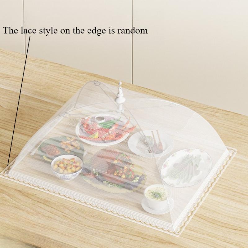 

Foldable Mesh Food Cover, Heavy Duty Bug Proof Pop Up Canopy for Outdoor Dining, Portable Picnic Table Cover for BBQ Party S 60X40cm белый