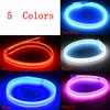 2PCS 12V Car LED Flexible Daytime Running Light Turn Signal Lamp DRL Waterproof Headlight Auto Exterior Decoration Accessories
