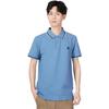 Timberland Color Block Rand Sport Trainings Polohemd Herren Oberteile Blau A62SH-DJ5