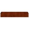 Planter Rustic 280x80x40 cm Weather Resistant Steel