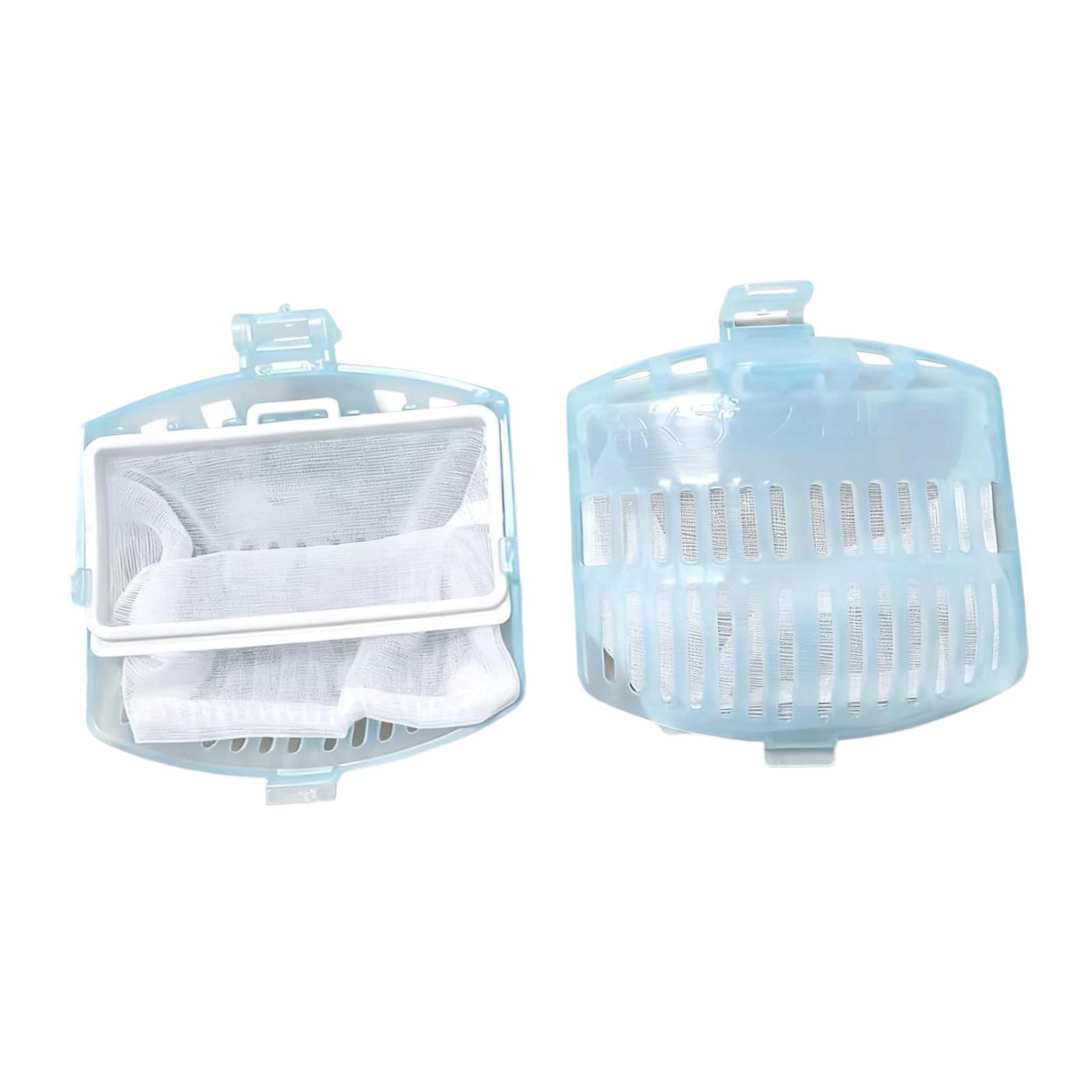 

2 Pieces Garbage Removal Net, Easy to Install, Washing Machine Garbage Net for NW-6CY NW-6by NW-7My Bw-10pv білий