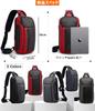 YESLAU Large Capacity Waterproof Shoulder Bag for Perfect for or Any Perfect for Fits Men, Commuting, Travel, Occasion, Travel. iPad. Red.