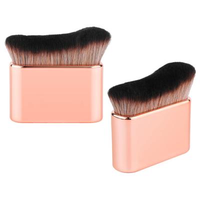 Bräunungspinsel, Körper-Make-up-Pinsel mit weichen Borsten, Applikator, Sonnenschutzpinsel, Grundierungspinsel für Kabuki, Beine, Arme, Nacken, Rücken, Körper, Gesicht