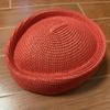 Yousheng Summer Beret Hat, Breathable Natural Straw Hat for Women, Stewardess Hat Headwear, Sun Protection Artistic Painter Hat for Outdoor Daily Wear