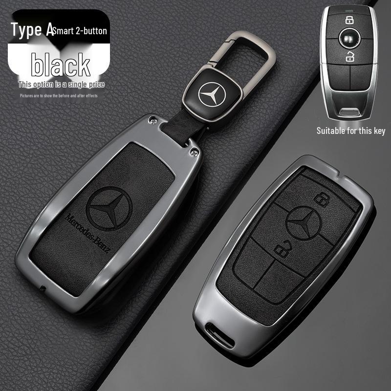 Tianlang 433M Zinc Alloy Anti-theft Device Key Cover with Full Coverage and Hanging Buckle