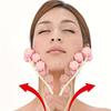 Flower Type Facial Massage Roller Face Massager for V Face Pull Tight Firming, Beauty Tool