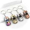European Sports Car Keychain - Trendy Metal Model Pendant, Perfect Gift