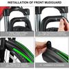 MTB Bike Mudguard Universal Adjustable Road Bike Mudguard - Green