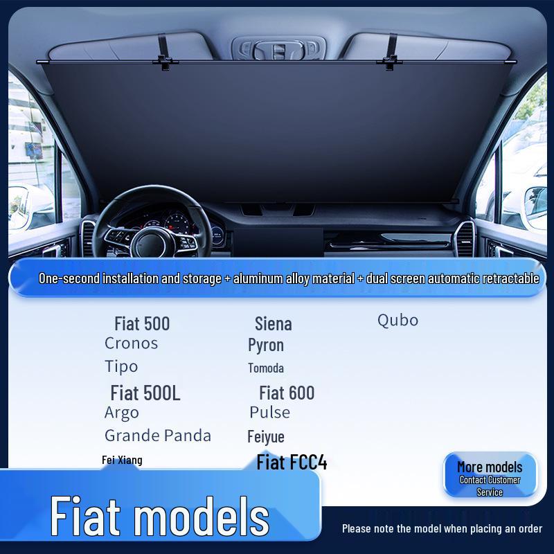 Car Windshield Sunshade - Heat Insulation & Light Blocking for Summer