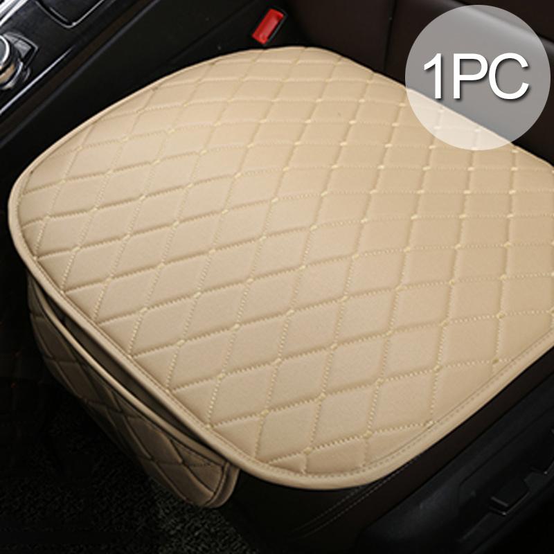 Universal Car Seat Cover PU Leather Cars Seat Cushion Full Set Pad Mat Protector Automobiles Rear Front Seat Covers Car Styling