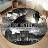 שטיח עגול Resident Evil שטיח לסלון חדר שינה ספה חדר משחקים עיצוב מחצלת רצפה מונעת החלקה