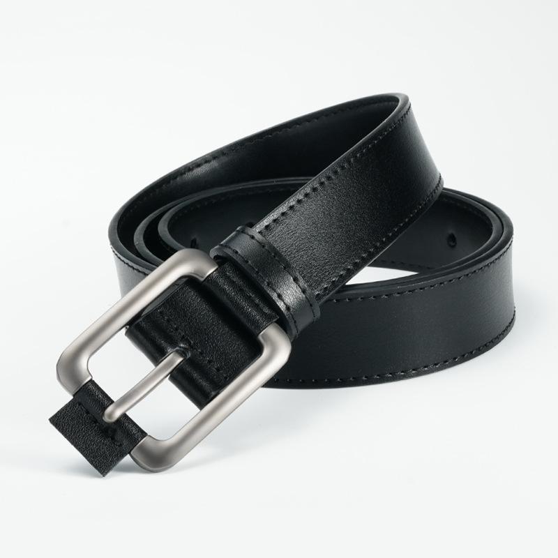 Women'S Belt Fashion Pin Buckle Belt Versatile New Skirt Dress Decorative Women'S Belt
