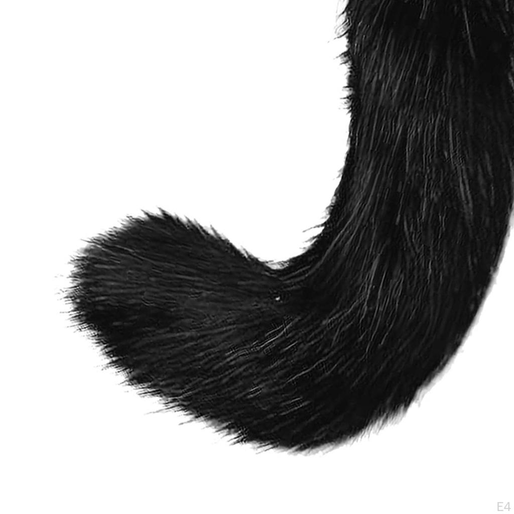 Ears and Tail Set - Perfect for Cosplay Halloween Fun!