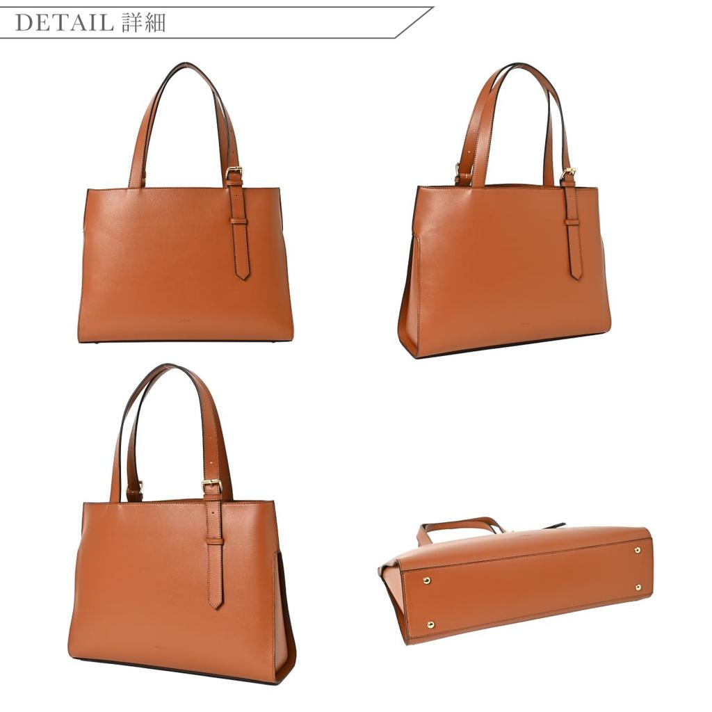 ANDSHIN A0009 Smart Tote Bag, Lightweight, A4 Size, Beige
