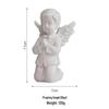 Nordic Angel Girl Sculpture - Resin Figurine for Living Room Décor