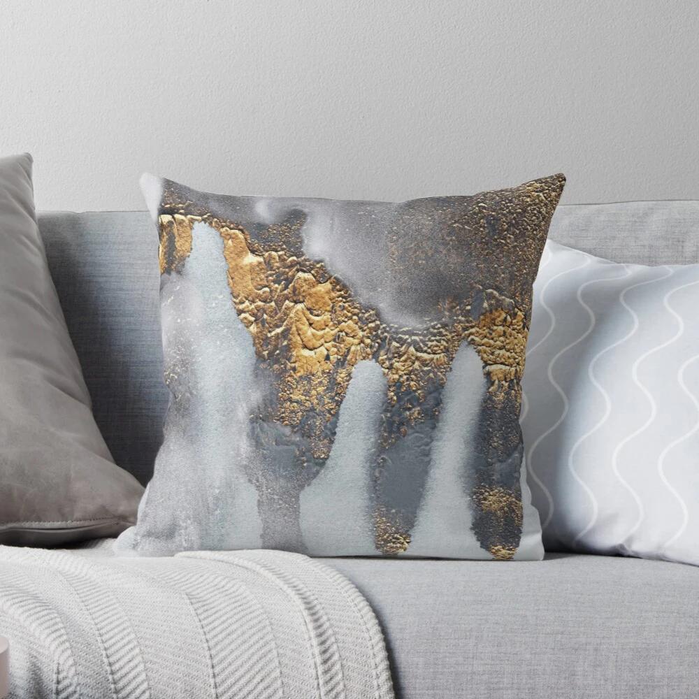 Dekorative Heim Kissenhülle Kissenbezug Nordisch 45*45 40*40 50x50cm Modernes Wohnzimmer Sofa Haus Abstrakt Tinte