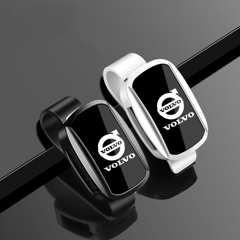 Car Interior Sun Visor Glasses Holder Sunglasses Clip Suitable for Volvo XC60 S90 XC90 S60 XC40 V60 V90 S40 Volvo C40 C70