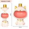 Resin Lucky Cat Statue Entrance Key Storage Ornament for Office Study Desk Decor