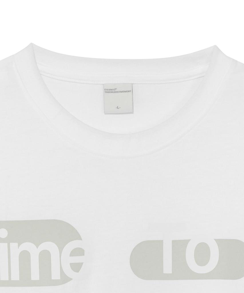 THE COLDEST MOMENT Tcm Time T (White)