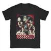Obsession Film Horreur Vintage T-shirt Pour Unisexe Unisexe 100% Coton T-shirts Loisirs Col Rond T-shirt Manches Courtes Vêtements