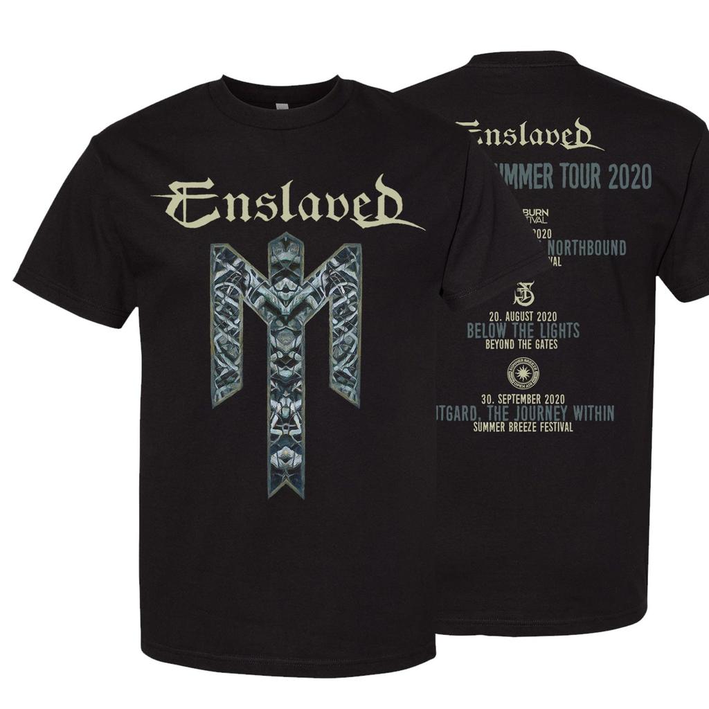 Enslaved Frost Rock Band Casual Tshirt Luxury Brand for Men and Women Top  2026