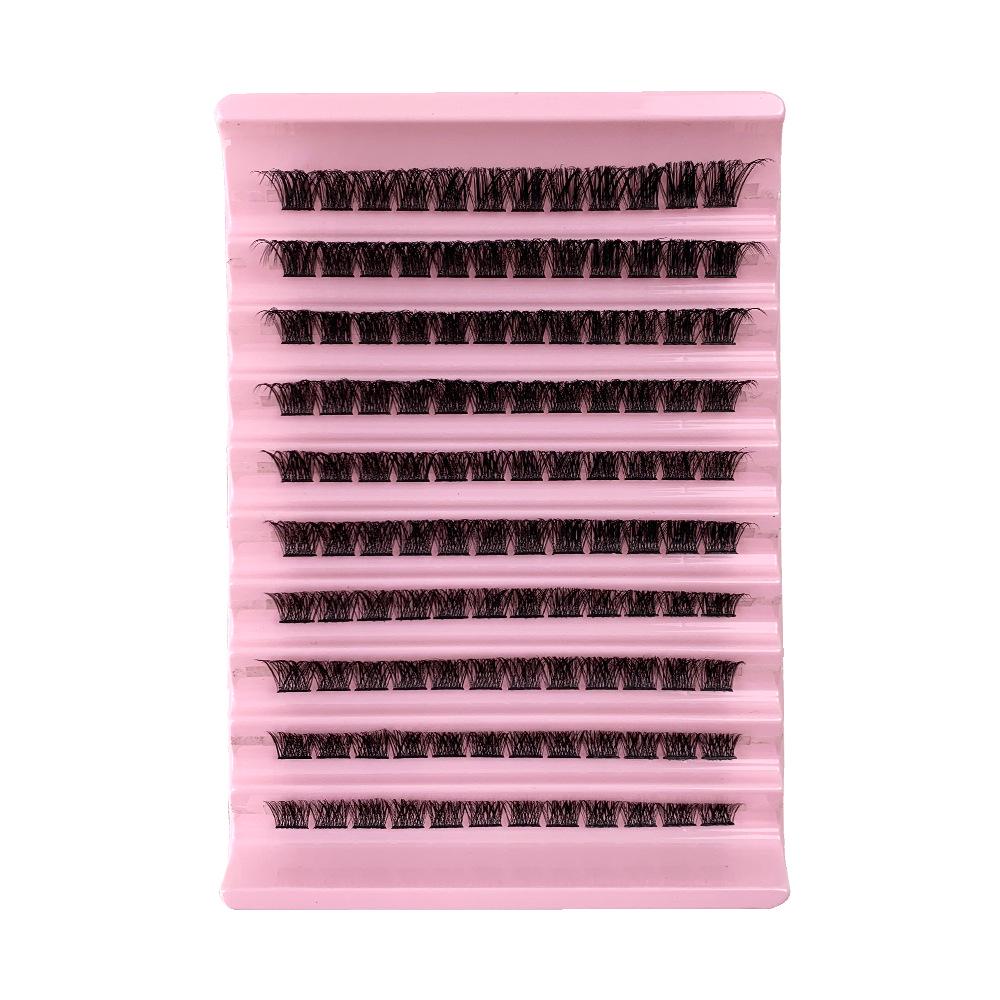 New Hot-Selling Segment Cluster False Eyelashes for Self-Grafting - Large Capacity for European and American Markets.