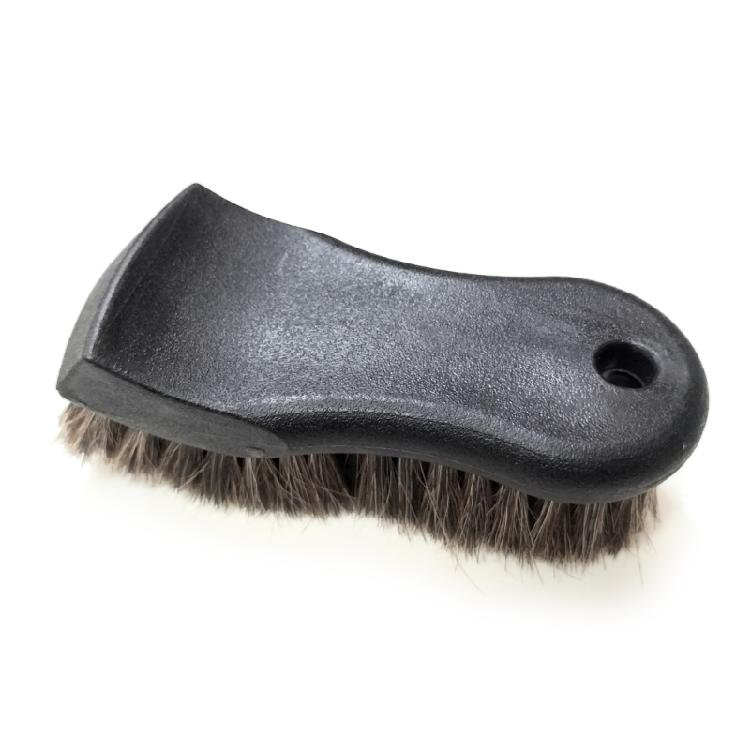 Ergonomic Handle Car Interior Clean Brush With Soft Bristles For Effective Leather Textiles Maintenance Fabric Cleaning