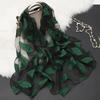 Silk Scarf Women Spring Autunm Scarf Women's Long Shawl Autumn and Winter Echarpe High-quality Lady Elegant Hijab Wraps