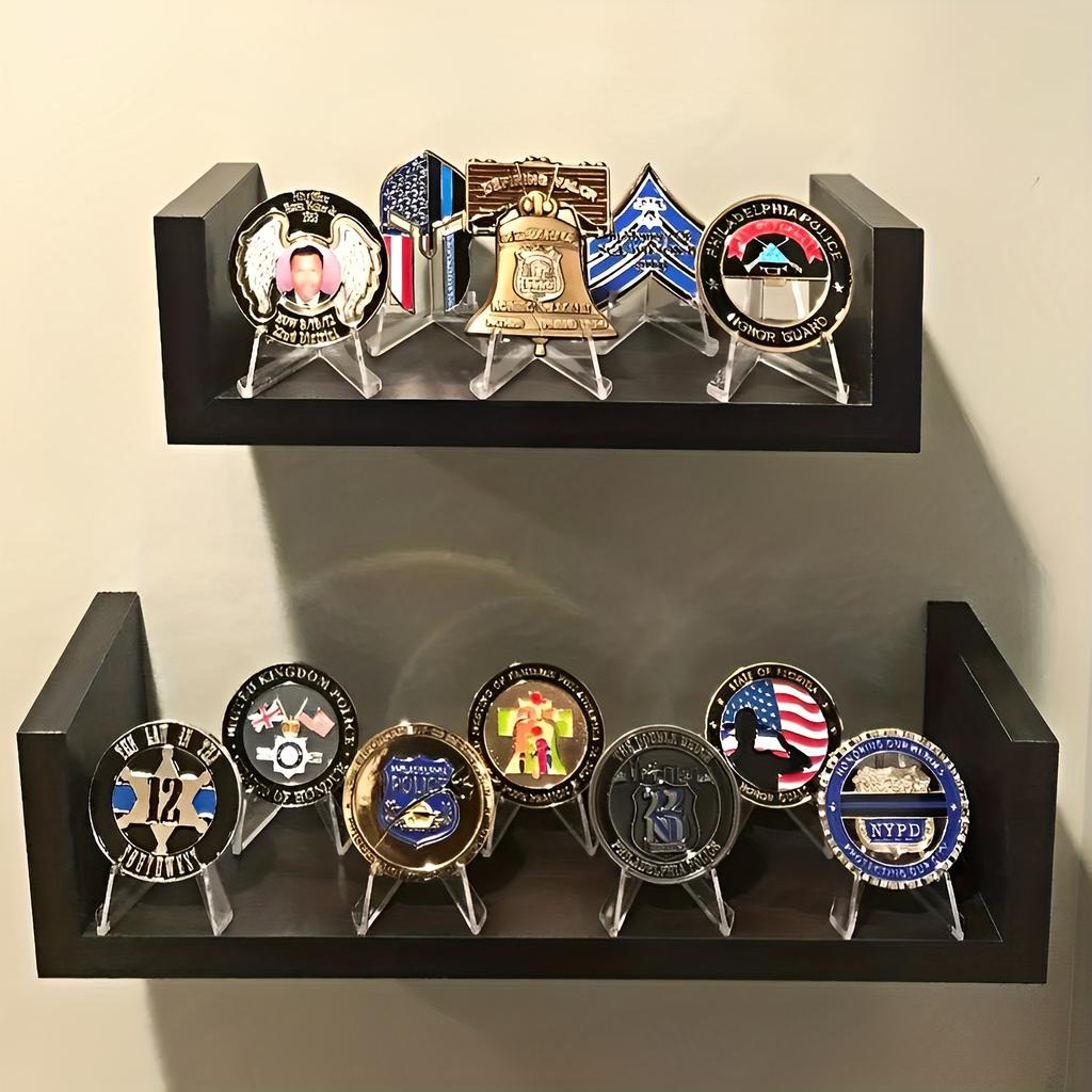 5pcs Acrylic Display Stands, Display Bases, Small Collectible Display Platforms, Multifunctional Holders for Collectibles