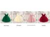 New Sleeveless Bow Waist Pleated Tulle Flower Girl Dress