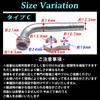 TIGRE BLANC R134 Car Air Conditioner Compressor Fitting Pipe Aluminum Metal Fittings L-Shaped Aluminum