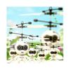 Mini Induction Flying Robot 2CH Gyro Helicopter Drone Kids Christmas Gift Toy