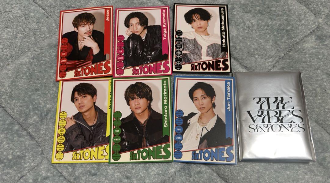 

[USED] SixTONES VVS purchase bonus trading card
