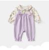 Babykoi Baby Long Sleeve Layered Newborn Faux Layered Baby Maternity Prep Floral 12M Clothes, Romper, Spring/Autumn Style, Coverall, Girl, Gift,