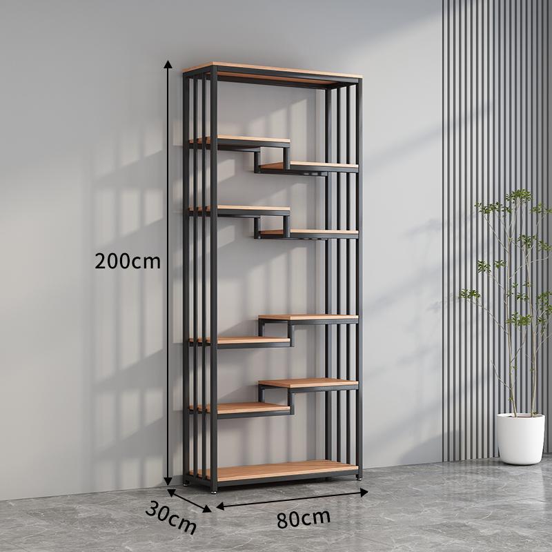 Multi-Layer Barber Shop & Office Display Shelf Rack