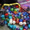 35Pcs Polyhedral DND Dice Set with Black Drawstring Pouch, Color-Coded Faces RPG/D&D Tabletop Game Accessories ZSY