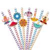 Disposable Party Diwali Paper Straw For Festive Table Setting And Decor Event