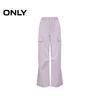 ONLY Women's High-Waisted Straight-Leg Cargo Pants
