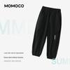 MOMOCO Boys' Summer Breathable Cropped Casual Trousers
