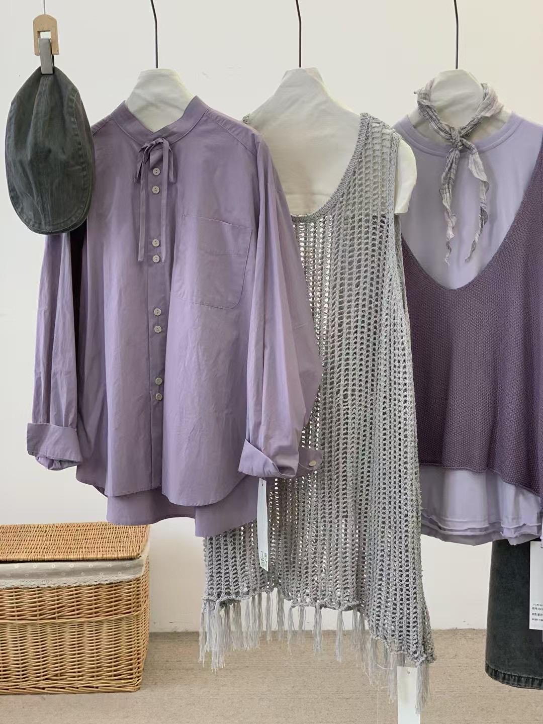 

Jianchuan Топ больших размеров в японском ретро-стиле на шнуровке с длинным рукавом One Size