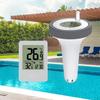 1 Set Outdoor Floating Thermometers Digital Swimming Pool Thermometer For Swimming Pool Bathrooms Aquarium Accessories