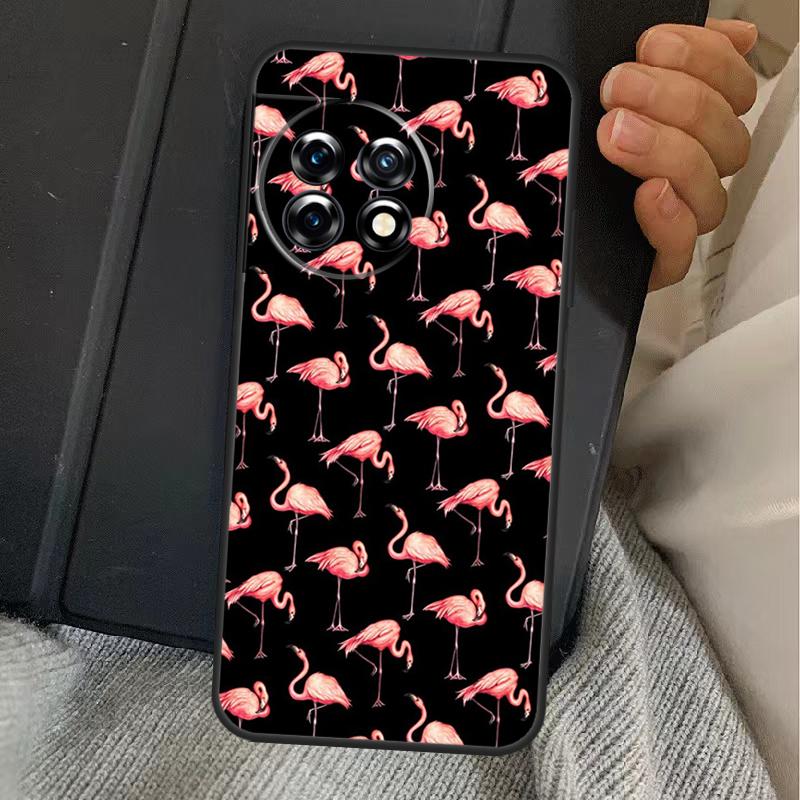 Pink Red Flamingo Case For OnePlus Nord 5 CE 2 3 4 Lite N20 N30 OnePlus 15 13 12 11 10T 10R 12R 13R 13T Cover