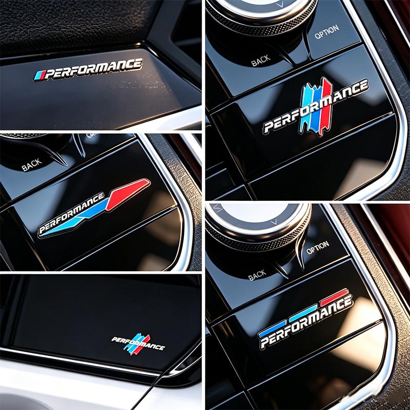 Metal Emblem Sticker Performance Car Decoration For BMW G42 G26 G60 G70 U11 G05 G20 G30 G01 G02 F40 F30 G32 G29 G08 G16 G14 F44 F222
