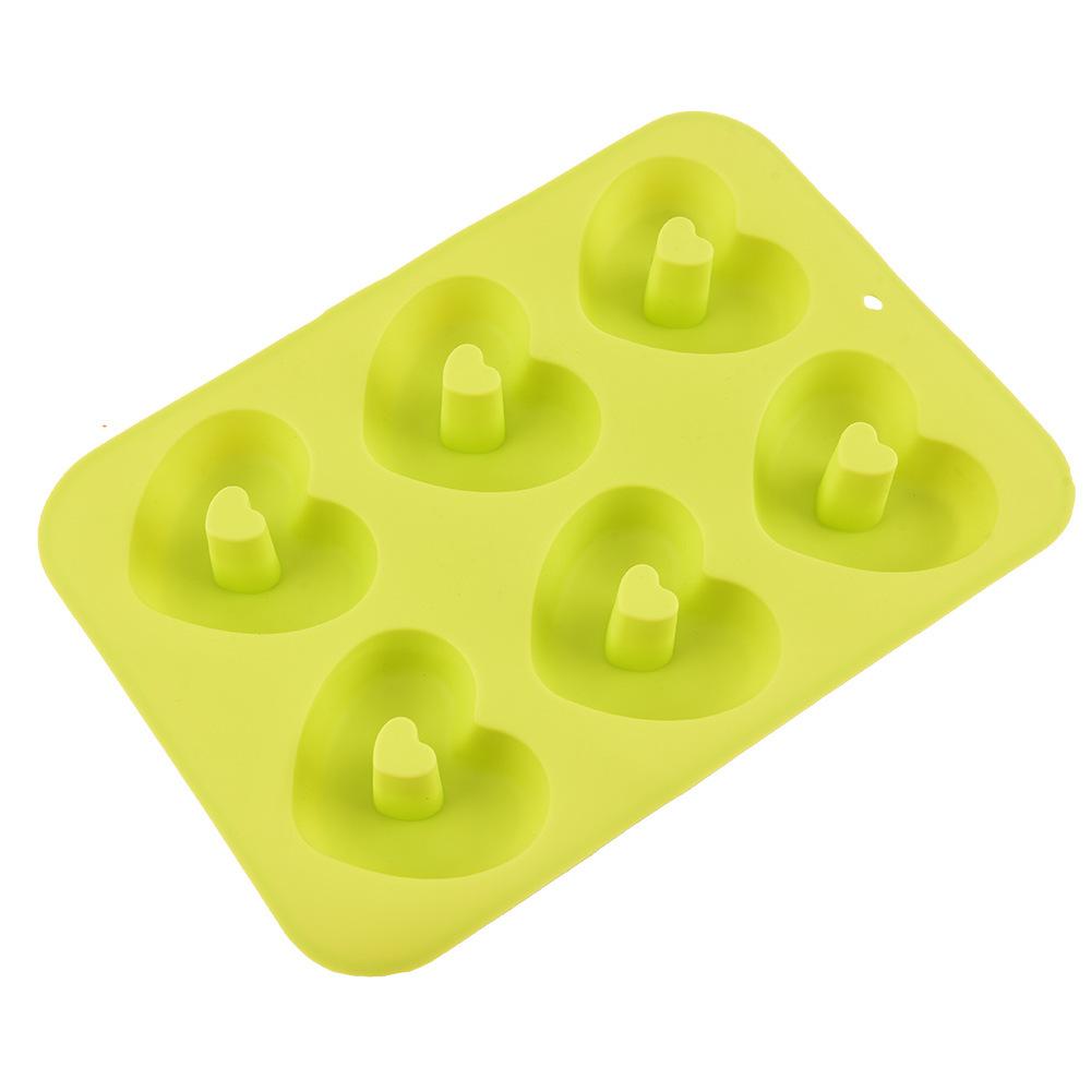 1 Stück Antihaft-Silikon Kuchenform in Herzform Backform zum Backen